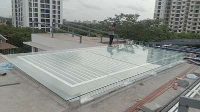 Roof Top Safety Glass ( pergola)