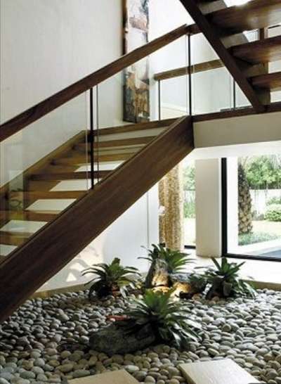 Fully wooden stair