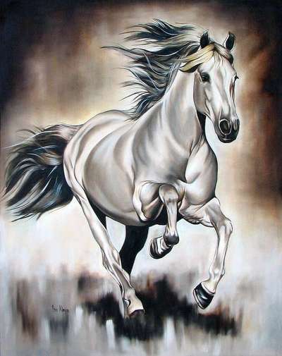 Horse painting🐎 #horse  #horsepainting  #painting  #interior  #art