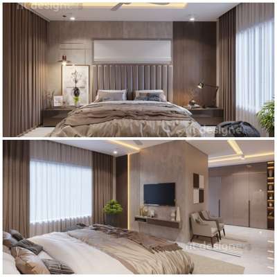 Modern Bedroom ✨
. 
. 
. 
. 
.

#InteriorDesigner #modernarchitect #BedroomDesigns #interiordesignerkannur #kannurconstruction #kannurinterior #architecturedesigners #architectsinkerala  #keralahomeconcepts #keralahomestyle