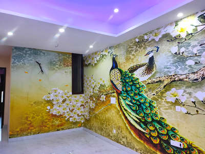 Peacock Customize Wallpaper for Living Room. 
Recent Installation done in Gurgaon. 

Contact for more : 
8510000400 #wallpapers
#kingdomofwallpapers 
#beautifulhomes 
#homedecor
#homewalldecor
#WallDecors 
#WallDesigns 
#WallPainting 
#customized_wall 
#customized_wallpaper 
#customize
#homereno
#homewalls
#livingroomwallpaper
#bedroomwallpaper