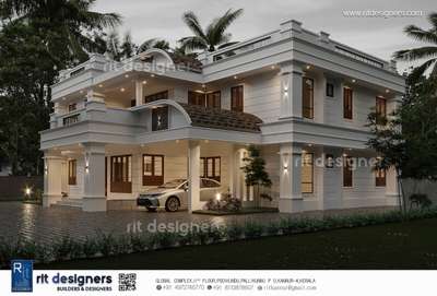 Flat roof laxuary ðŸ� 
. 
. 
. 
. 
. 

#ElevationHome #KeralaStyleHouse #keralahomeplans #3Dvisualization #modernhousedesigns #frontelivation #kannurarchitects #Architectural&lnterior
