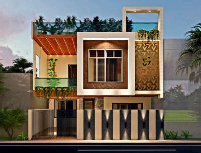 30'x50' Elevation Design in Gandhinagar. Indore by Ar. Krati Tiwari.
Follow @shivshakti_architects on instagram.
.
.
.
.
 #shivshakti_architects  #Indore  #indorearchitect  #30x60houseplan  #30x20  #30x45  #30x45houseplan  #30x20houseplan  #20x40houseplan  #HouseDesigns  #houseplan  #Architect  #indorearchitect  #ElevationDesign  #elevation_   #elevationrender  #3d  #3drendering  #3drender  #3DPlans  #3Delevation