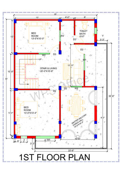 column layout plan