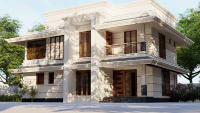 Proposed Two Storey  Villa @ Ernakulam