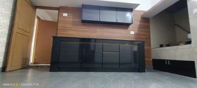 Aluminum sit out and Modular Kitchen Cupboard, PVC Door work Project Complete at edakkad kannur