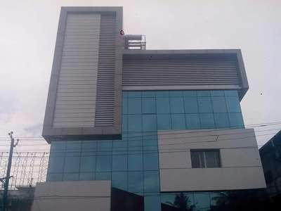 ACP and Glazing for commercial projects 
 #acp  #glazing  #structural glazing  #curtain wall glazing