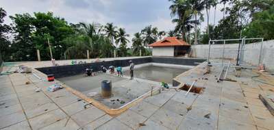 18m×10m Desjoyaux pool is getting ready. 
few days to swim 
#swimmingpool #swimmingpoolbuilders
#construction  #archituredesign