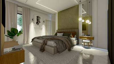 Bedroom interior render  #BedroomDecor  #modernbedroomideas  #Architectural&Interior