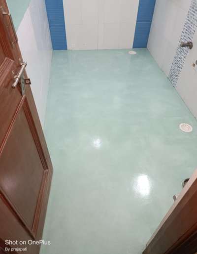 Noida sec 105 Work  Microconcrete interior wall and Floor