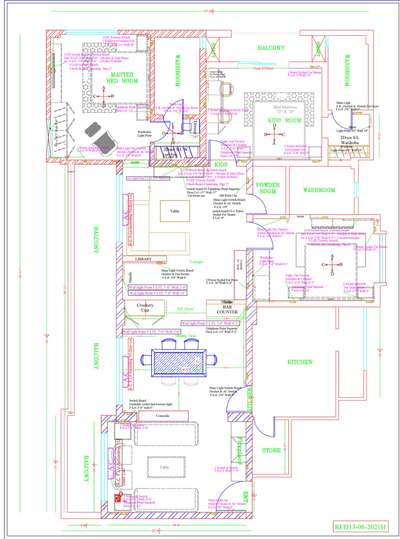 Electrical floor plan.
 #LayoutDesigns