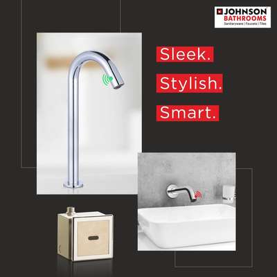 hrjohnson india Presenting the smart sensor taps from Johnson that can sense your hand's presence and accordingly control the flow.
Save water the smart way with Johnson Bathrooms!

#HRJohnsonIndia #HappilyInnovating #SensorTaps #Bathroom # Taps #ReimagineBathrooms