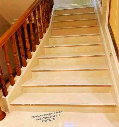 modular stairs interior 
Y.K interior designer new and renovation contractor  #stairsrailing  #stairsdesign  #MarbleFlooring  #stairsmarble  #LivingroomDesigns  #GraniteFloors  #MasterBedroom  #ModularKitchen  #modularwardrobe  #Modularfurniture  #KitchenIdeas  #HouseDesigns  #Architect  #LivingRoomTable