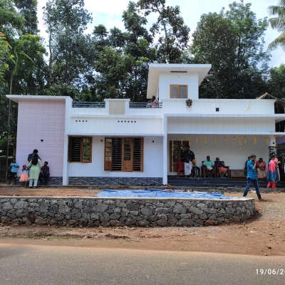 completed residential building@muvattupuzha