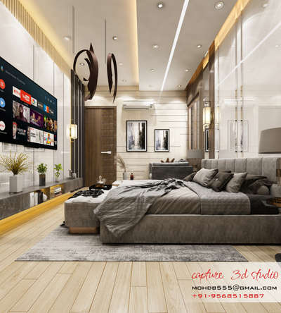 #Architectural&Interior #MasterBedroom #KingsizeBedroom #BedroomDesigns #BedroomIdeas