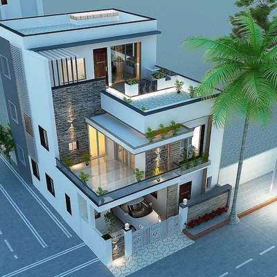 Exterior design ₹₹₹  #sayyedinteriordesigner  #exteriordesigns  #ElevationDesign