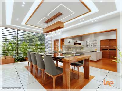 A beautifull dining area                  #Home  # interior #living area #courtyardgarden  #dining area
