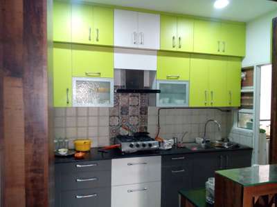 #kitchen design mk wood work and aluminium