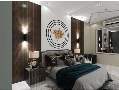 #shyam nagar site master bedroom design