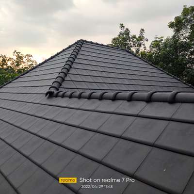 നാനോ സെറാമിക് റൂഫിങ് #nano  # ceramic #tiledroof  #RoofingShingles# HASA #CONTRACTING. KKD.