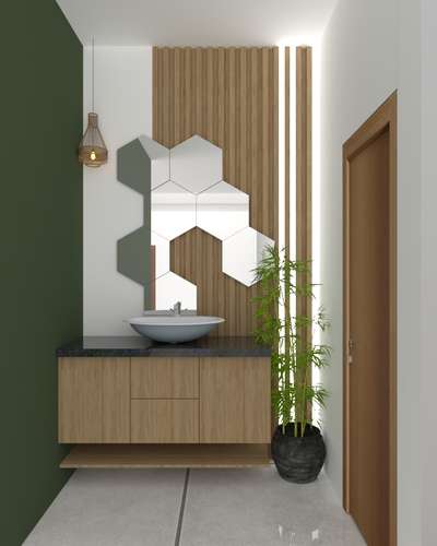 😊
#InteriorDesigner #IndoorPlants 
#washroomdesign  #kochi 
#kerqlahousedesign