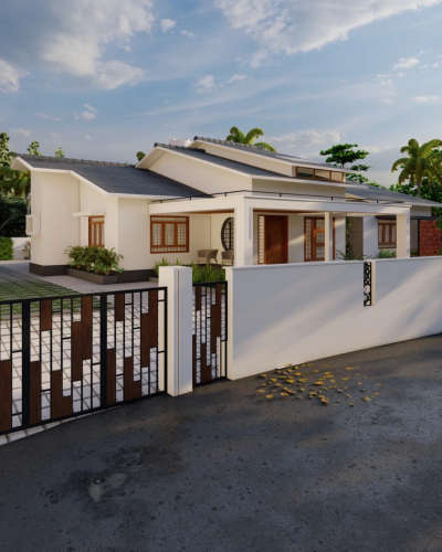 4 bedroom in a single storey house with 2724 sqft area. and other facilities are available. living dining kitchen family living common toilet prayer hall patio play area....