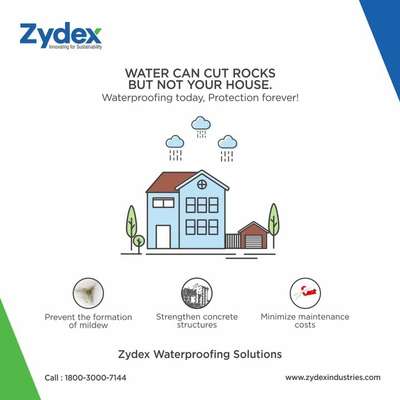 #WaterProofings  #roofwaterproofing  #zydex  #nanotechnology  #penetrativewaterproofing  #zycosil+ #zycoprime + #elastobar