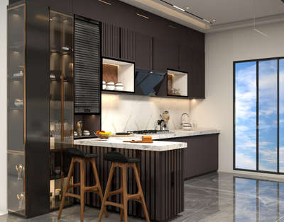 kitchen interior design 3D Render 
#KitchenInterior #InteriorDesigner #sketchupmodeling #3Dmax #HomeAutomation #WindowsIdeas #KitchenIdeas...