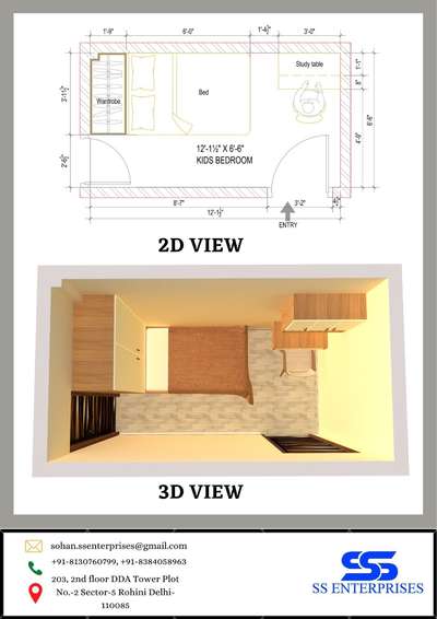 2D & 3D  Layout Design, contact us to create your home layout. #HomeDecor  #HouseDesigns  #bedroomdesign   #LayoutDesigns
