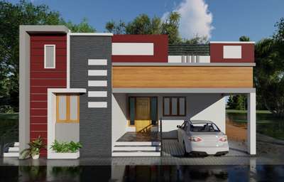 Small House 3D Elevations 
 #SmallHouse #ElevationHome #3dhouse #HouseDesigns #houseexterior