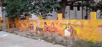 wall art project .khumbh Haridwar.7292031728