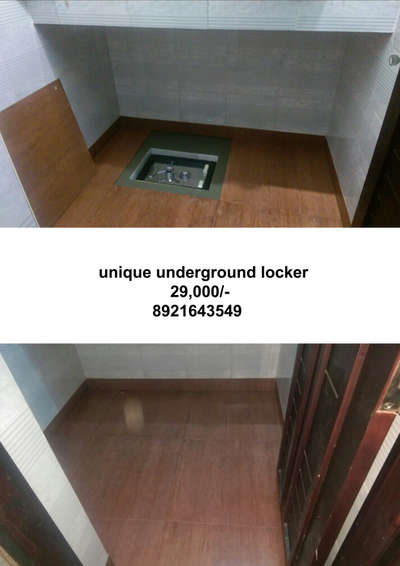 #underfloorwork  #undergroundlocker #uniquesafetylocker  #safelocker  #HomeAutomation  #FlooringSolutions  #FlooringTiles  #undergroundlocker  #homesecurityalarm  #homesecurity   #29000/-
