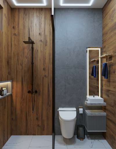 bathroom interior 7'*4'
#InteriorDesigner 
#Architect 
#moderndesign 
#ElevationDesign 
#BathroomDesigns 
#Architectural&Interior