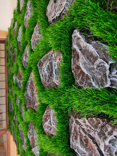 #artificialgrass #art  #creative #stonewall #VerticalGarden #WallDecors #WallDesigns