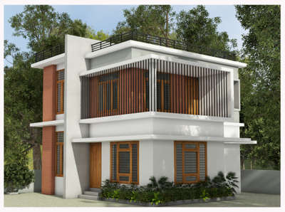 contemporary home 
1200sqft
4BHK 
 #contemporary
 #ContemporaryHouse 
 #modernhouse 
 #KeralaStyleHouse 
 #keralaarchitectures  
 #keralahomestyle