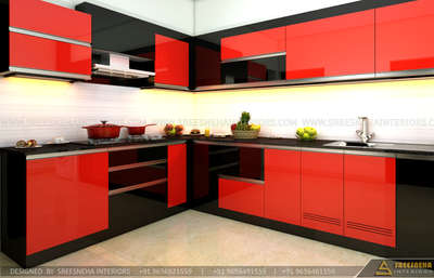 kitchen  #kerala #home #interior