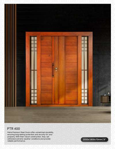 Petra 400 Steel Security Main Door