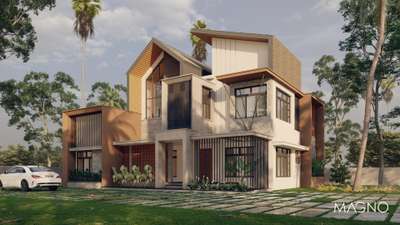 #magno  #modernhome  #exteriordesigns  #ElevationHome   #keralaarchitectures  #keralaarchitecturehomes  #