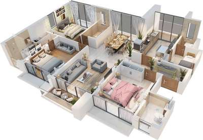 1000 rs me -3d floor plan banvaye 
 #3d  #3Dfloorplans