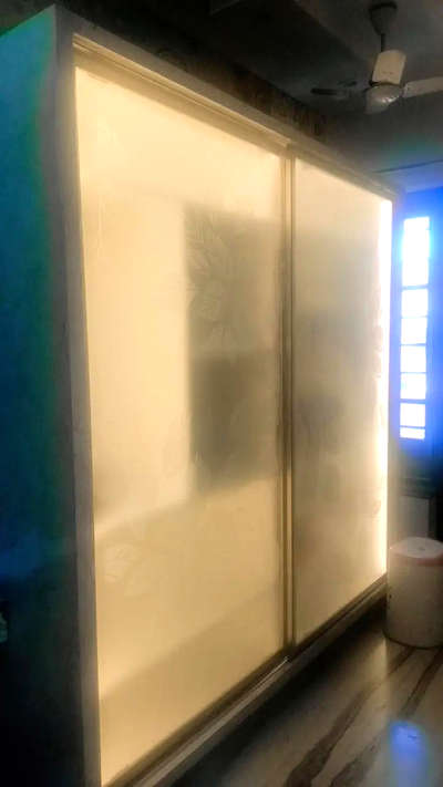 wordrobe profile slide door glass