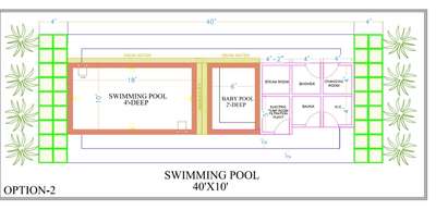 swimming pool plan option