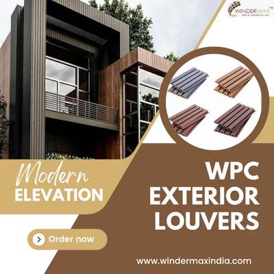 WPC exterior louvers
. 
. 
Only on 220 per sqft
. 
So why are you waiting hurry up‼️
. 
. 
#panelling #wpc #wpcexterior #louvers #wpclouvers #interiordesign #homedecor #interior #home #exteriorelevation #frontelevation #homeinspo #renovation #newbuild #exterior #homeaccount #wallpanelling #decor  #design  #architecture #homerenovation 
. 
. 
For more details our all products kindly visit our website
www.windermaxindia.com
www.indiamake.co.in
Info@windermaxindia.com
Or call us on
8882291670 9810980278

Regards
Windermax India