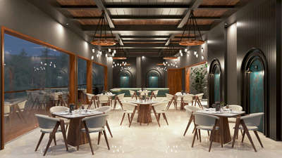 👉 Modern restaurant 3D design 👈 വളരെ മിതമായ നിരക്കിൽ 3D ഡിസൈൻ ചെയ്യാൻ contact ചെയ്യൂ...