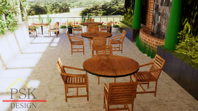 Roof top restaurant sitting design. 
location :- Chandigarh 
 #RooftopGarden  #gardeningislife  #restaurantdesign