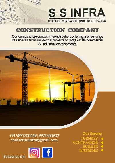 #constructioncompany #civilcontractors #civilconstruction #commercialconstruction #industrialconstruction #residentialconstruction #officeinteriors #residentialinteriors #factoryinterior