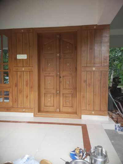 teak panel design (texture)