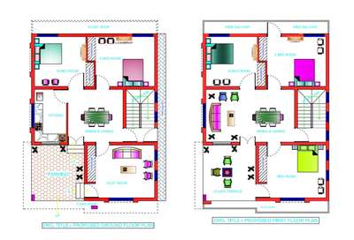 30X40 North facing home 🏡
#manojdesign 
#homeplan