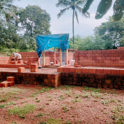 on going project at palliparamb  #HouseConstruction