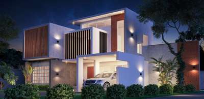 #ContemporaryHouse  #ContemporaryDesigns  #contemporary  #moderndesign  #modernhousedesigns  #modernelevation  #Architectural&Interior