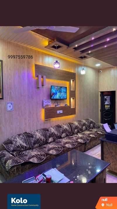 how to make👌 pvc woll paneling💯 design 📺tv unit design living room